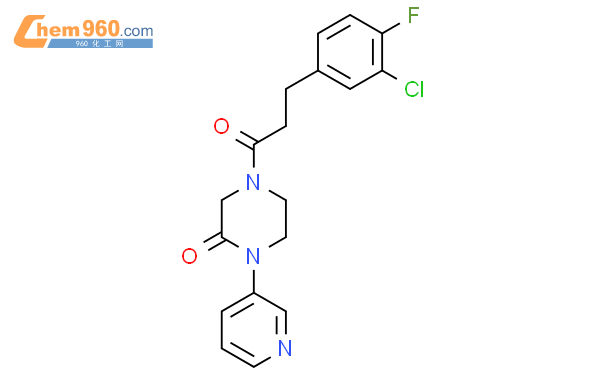 Chloro Fluorophenyl Propanoyl Pyridin Yl