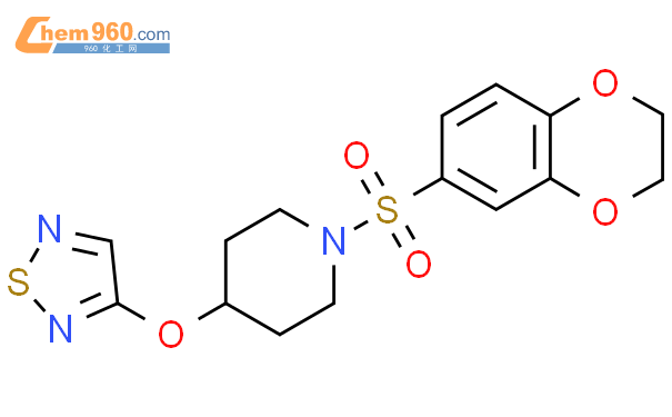 2097923 43 6 1 2 3 Dihydro 1 4 Benzodioxine 6 Sulfonyl 4 1 2 5