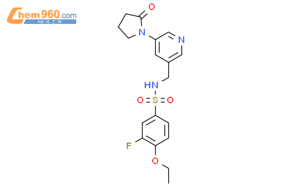 2097931 38 7 4 Ethoxy 3 Fluoro N 5 2 Oxopyrrolidin 1 Yl Pyridin 3 Yl