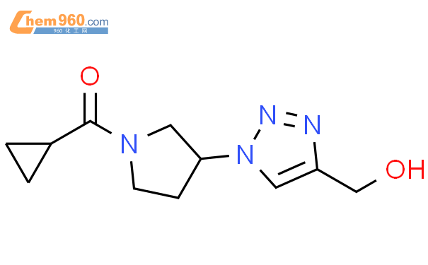 2097978 03 3 Methanone Cyclopropyl 3 4 Hydroxymethyl 1H 1 2 3