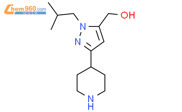 Isobutyl Piperidin Yl H Pyrazol Yl Methanol