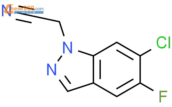 H Indazole Acetonitrile Chloro Fluoro Cas