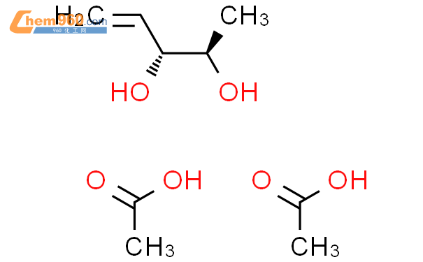 210582 58 4 4 Pentene 2 3 diol diacetate 2R 3R rel CAS号 210582 58 4