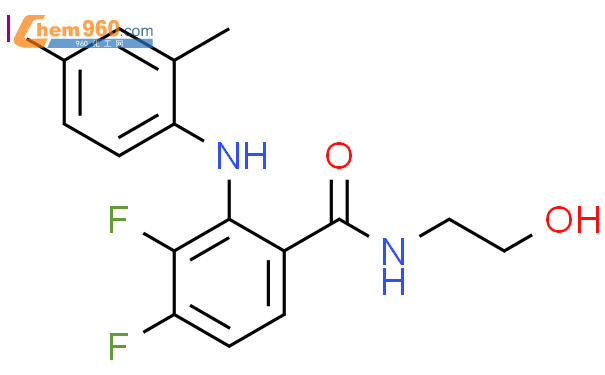 212629 02 2 Benzamide 3 4 Difluoro N 2 Hydroxyethyl 2 4 Iodo 2