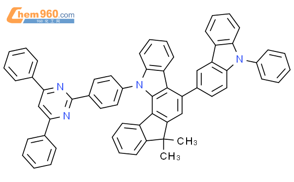 Indeno A Carbazole Diphenyl Pyrimidinyl