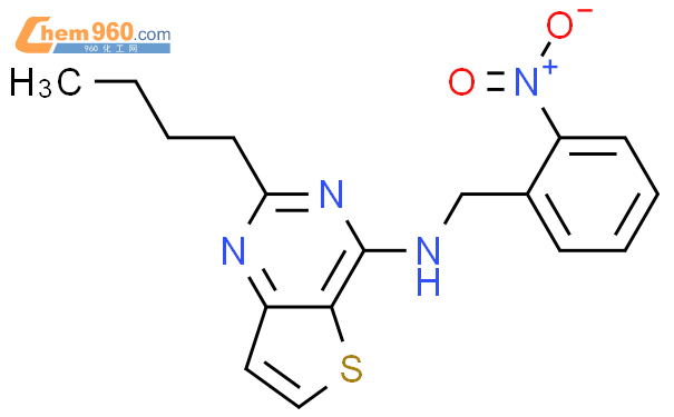 214416 86 1 Thieno 3 2 D Pyrimidin 4 Amine 2 Butyl N 2 Nitrophenyl