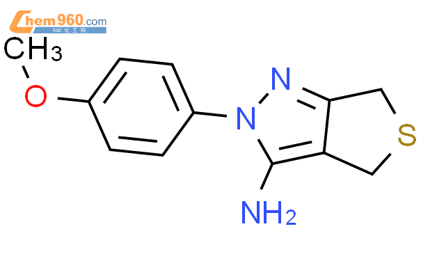 214542 49 1 2 4 Methoxy Phenyl 2 6 Dihydro 4H Thieno 3 4 C Pyrazol 3