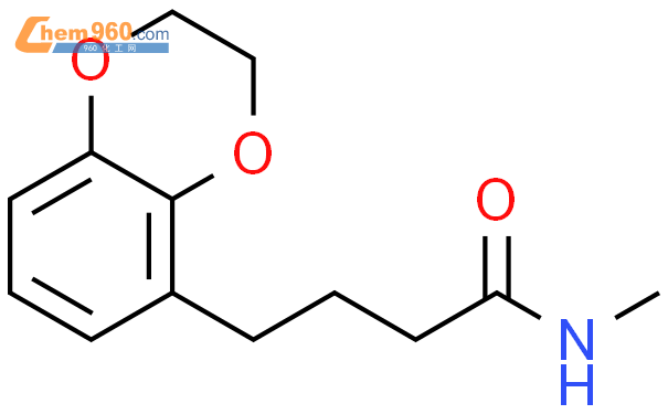 214894 57 2 1 4 Benzodioxin 5 butanamide 2 3 dihydro N methyl CAS号