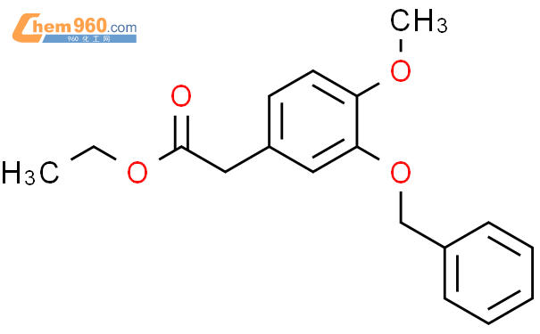 3 benzyloxy 4 methoxyphenylacetic acid ethyl esterCAS号21610 80 0