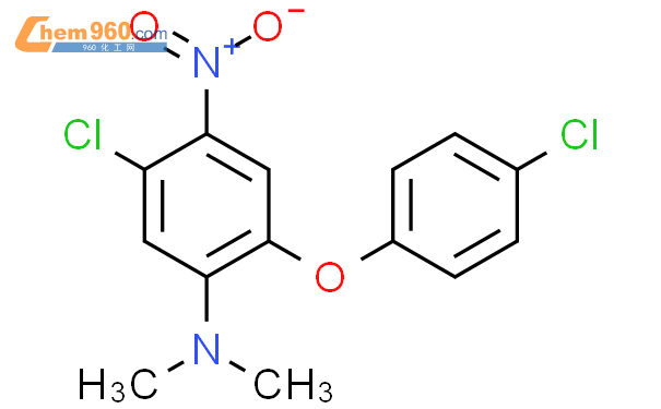 Benzenamine Chloro Chlorophenoxy N N Dimethyl Nitro