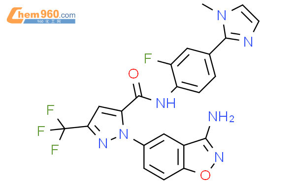 218298 54 5 1H Pyrazole 5 Carboxamide 1 3 Amino 1 2 Benzisoxazol 5 Yl