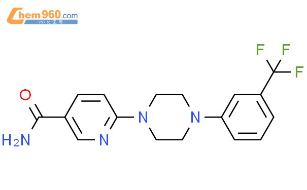 219130 31 1 3 Pyridinecarboxamide 6 4 3 Trifluoromethyl Phenyl 1