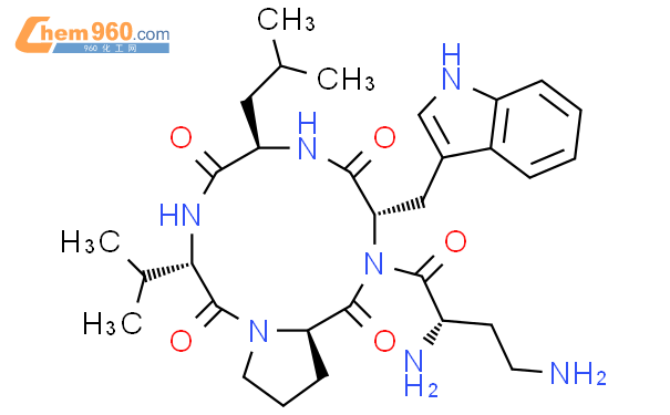 220064 98 2 Cyclo 2S 2 4 Diaminobutanoyl L Tryptophyl D Leucyl L