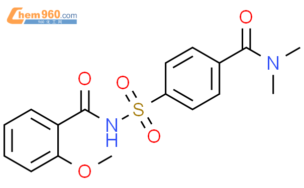 221668 60 6 Benzamide 4 2 Methoxybenzoyl Amino Sulfonyl N N