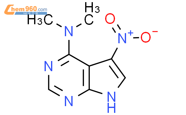 H Pyrrolo D Pyrimidin Amine N N Dimethyl Nitro Cas