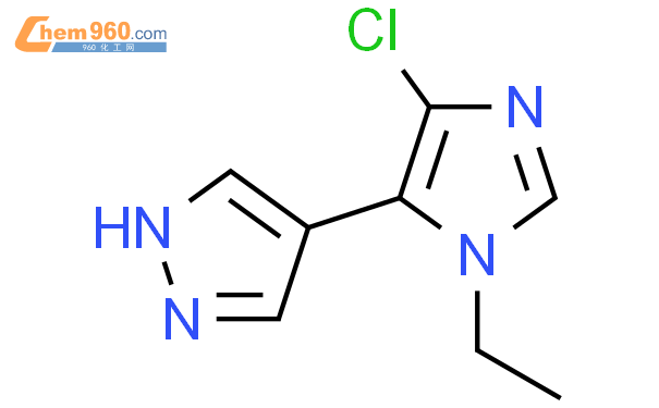 2228232 67 3 4 chloro 1 ethyl 5 1H pyrazol 4 yl 1H imidazoleCAS号