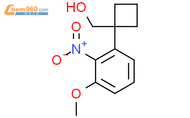 2228263 82 7 1 3 Methoxy 2 nitrophenyl cyclobutyl methanolCAS号