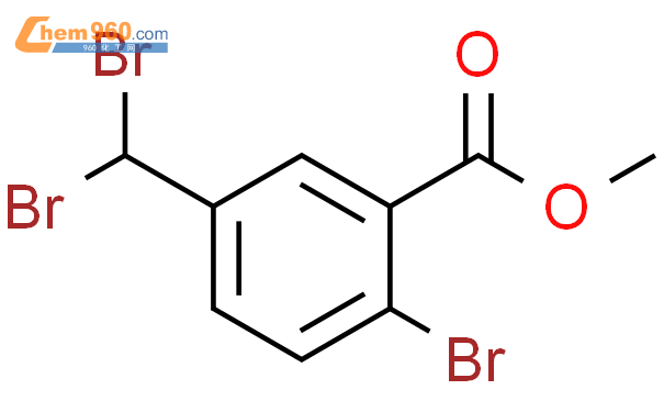 2230219 29 9 Benzoic acid 2 bromo 5 dibromomethyl methyl ester化学式