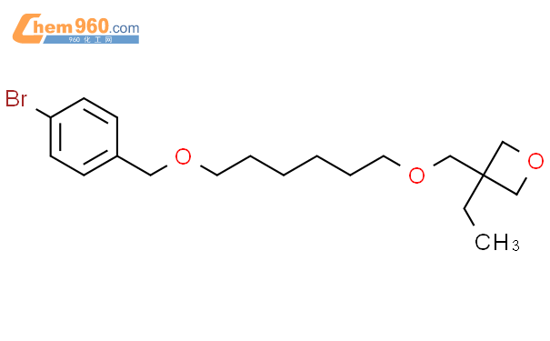 225930 08 5 Oxetane 3 6 4 Bromophenyl Methoxy Hexyl Oxy Methyl 3