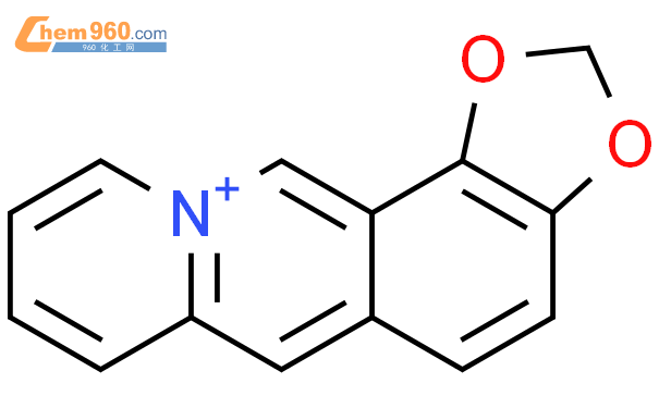 227 82 7 1 3 Benzodioxolo 5 4 b quinolizinium 8CI 9CI 化学式结构式分子式mol