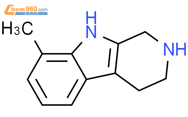 23046 74 4 1H Pyrido 3 4 b indole 2 3 4 9 tetrahydro 8 methyl CAS号