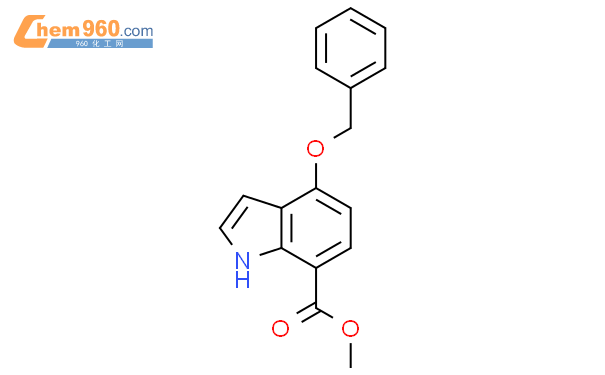 2306265 06 3 methyl 4 benzyloxy 1H indole 7 carboxylateCAS号 2306265 06