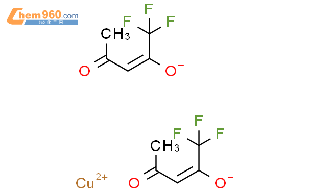 双三氟24戊二酮铜结构式