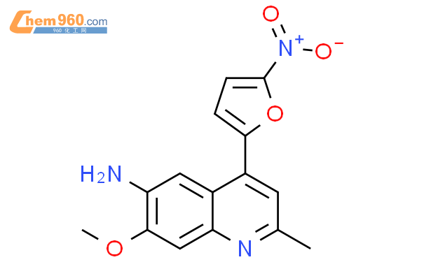 Quinolinamine Methoxy Methyl Nitro Furanyl