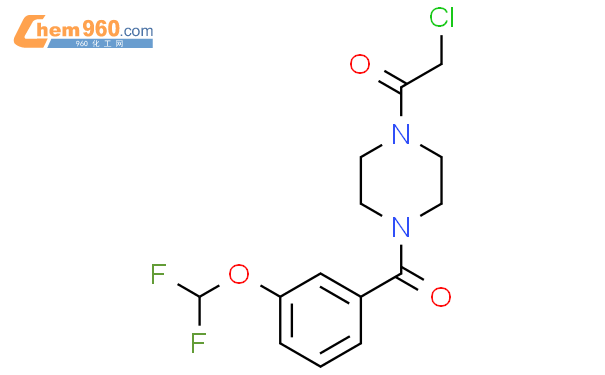 2411235 63 5 2 Chloro 1 4 3 Difluoromethoxy Benzoyl Piperazin 1 Yl