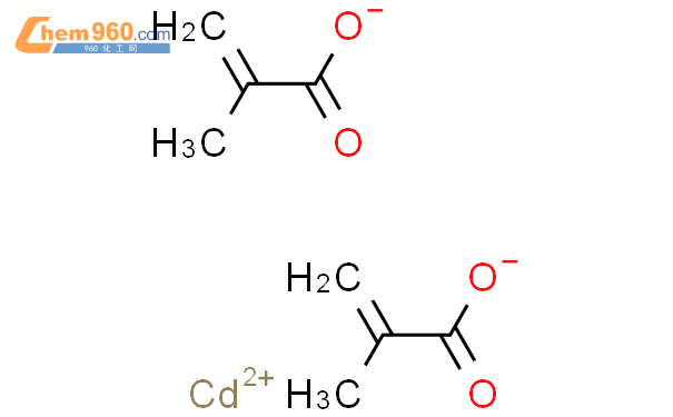 24345 60 6 2 Propenoic acid 2 methyl cadmium salt 2 1 化学式结构式分子式