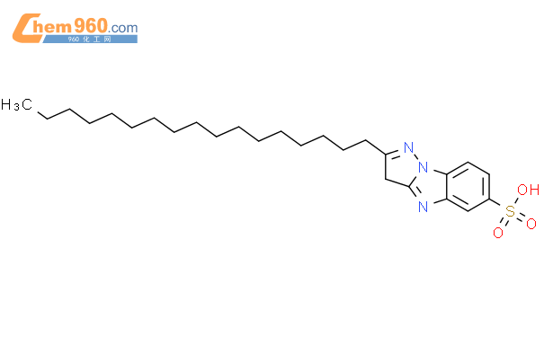 24939 67 1 3H Pyrazolo 1 5 A Benzimidazole 6 Sulfonicacid 2 Heptadecyl