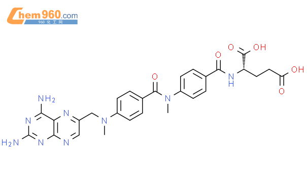 2519848 42 9 甲氨蝶呤EP杂质G化学式结构式分子式molsmiles 960化工网