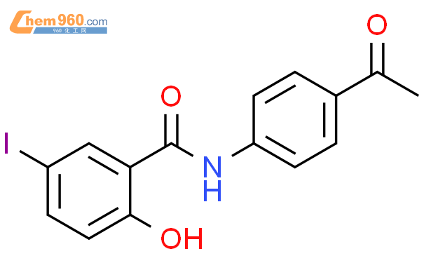 252651 10 8 Benzamide N 4 acetylphenyl 2 hydroxy 5 iodo CAS号 252651