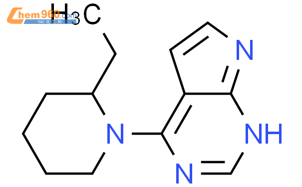 H Pyrrolo D Pyrimidine Ethyl Piperidinyl Cas