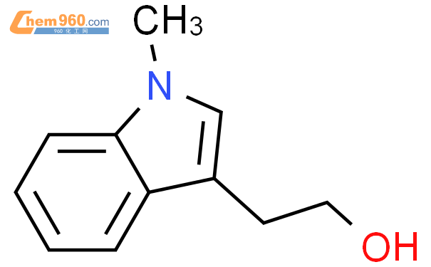 2532 74 3 2 1 Methyl 1H indol 3 yl ethanol化学式结构式分子式mol 960化工网