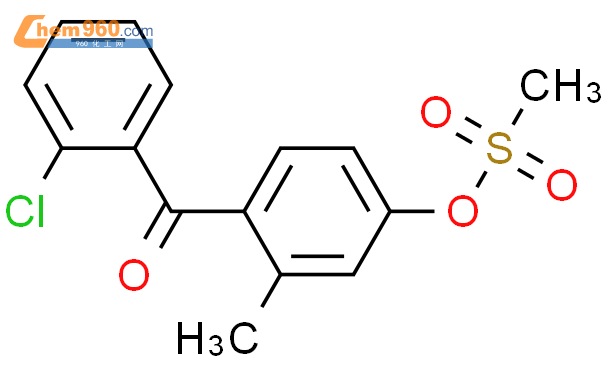 253450 49 6 Methanone 2 Chlorophenyl 2 Methyl 4 Methylsulfonyl Oxy