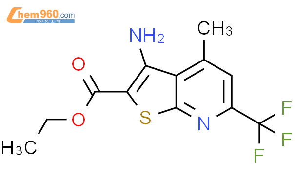 255909 21 8 3 Amino 4 Methyl 6 Trifluoromethyl Thieno 2 3 B Pyridine 2