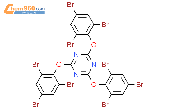 溴代三嗪结构式