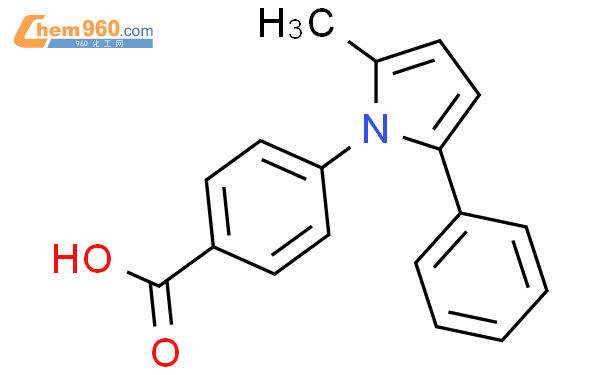 26180 30 3 Benzoic acid 4 2 methyl 5 phenyl 1H pyrrol 1 yl CAS号 26180