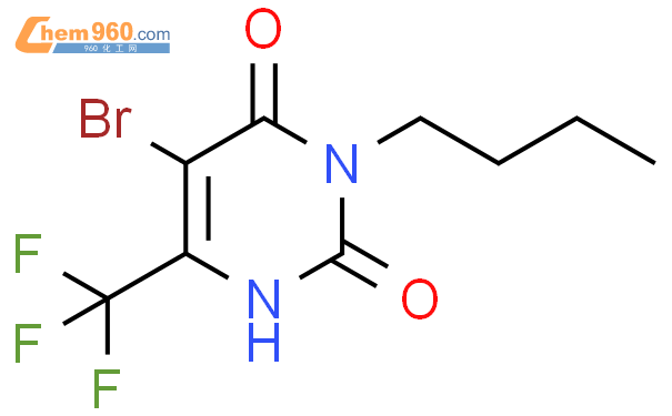 26676 12 0 2 4 1H 3H Pyrimidinedione 5 Bromo 3 Butyl 6