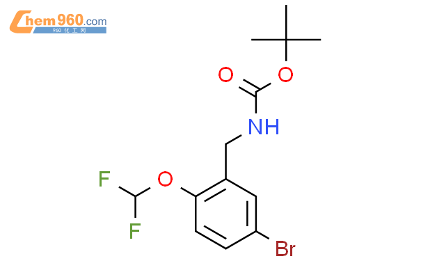 2680829 21 2 Tert Butyl N 5 Bromo 2 Difluoromethoxy Phenyl Methyl