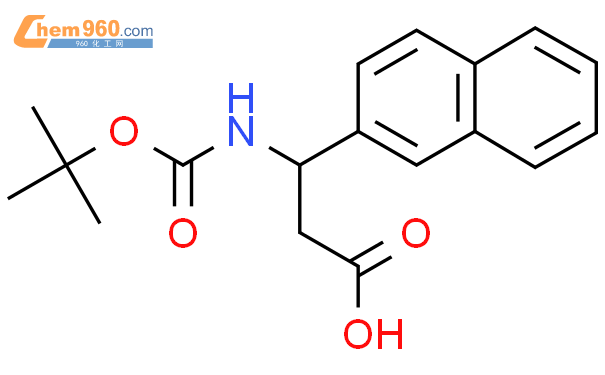 叔丁氧羰-3-氨基-3-(2-萘基)丙酸