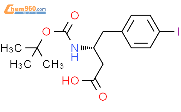 BOC R 3 氨基 4 4 碘苯基 丁酸CAS号269396 71 6 960化工网