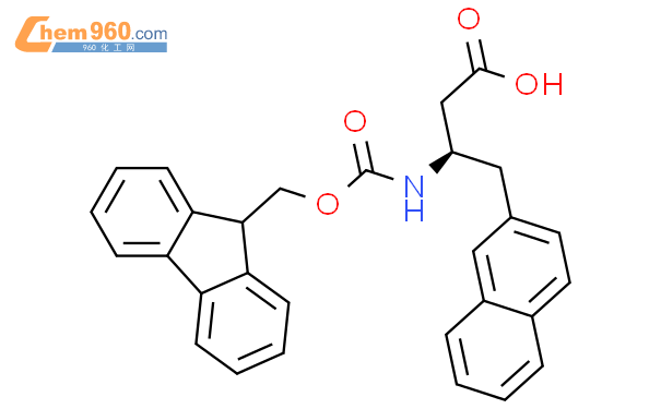 Fmoc r 3 氨基 4 2 萘 丁酸CAS号269398 91 6 960化工网