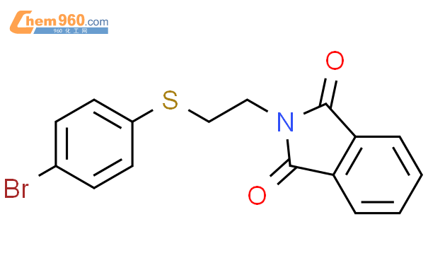 N 2 4 bromo phenylsulfanyl ethyl phthalimideCAS号269743 56 8 960化工网