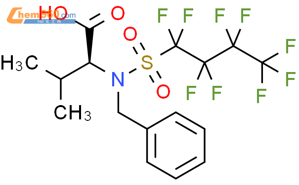 L Valine N Nonafluorobutyl Sulfonyl N Phenylmethyl