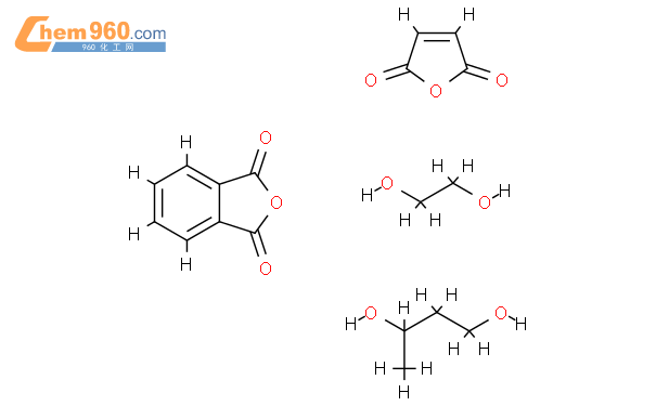 1,3-异苯并呋喃二酮与1,3-丁二醇、1,2-丁二醇和2,5-呋喃二酮的聚合物