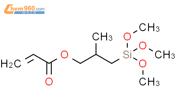 272463 84 0 2 PROPENOIC ACID 2 METHYL 3 TRIMETHOXYSILYL PROPYL