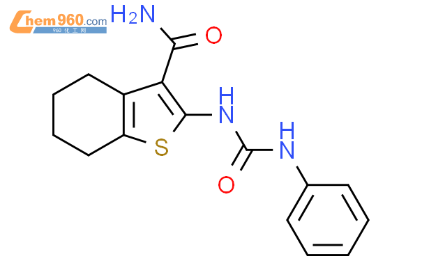 Phenyl Ureido Tetrahydro Benzo B Thiophene