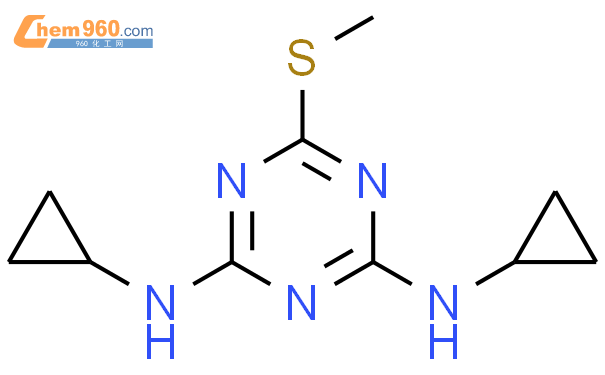 28159 92 4 1 3 5 Triazine 2 4 Diamine N N Dicyclopropyl 6 Methylthio